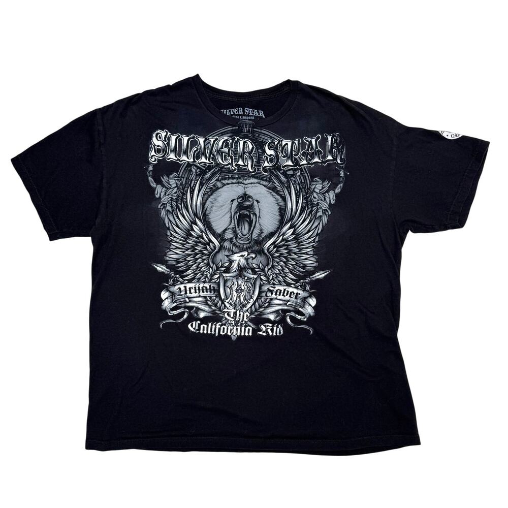Vtg Silver Star Casting Co T-Shirt Urijah Faber California Kid XXL